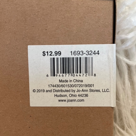 JOANN "6 piece set of Glass Ornaments" - Picture 2 of 3